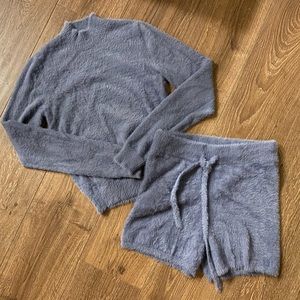 Soft and Fuzzy Lounge Set